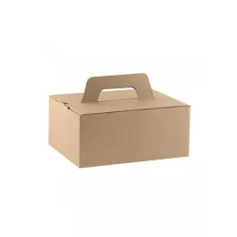 Kraft lunch box 255x200x110mm